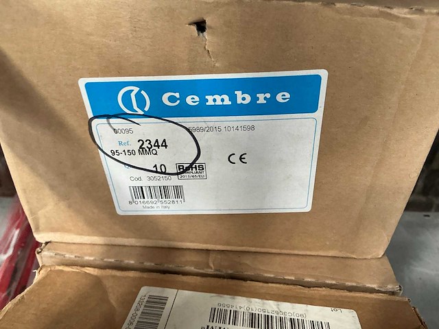 Cembre 2344 95-150 mm2 kabelklem (70x) - afbeelding 3 van  4