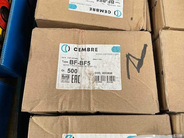 Cembre grote partij draadhulzen - afbeelding 7 van  8