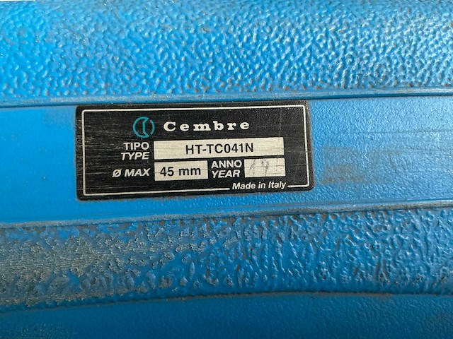 Cembre ht-tc041n hand hydraulische kabeltang - afbeelding 8 van  8
