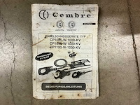 Cembre hydraulische kabelsnijtang - afbeelding 3 van  4