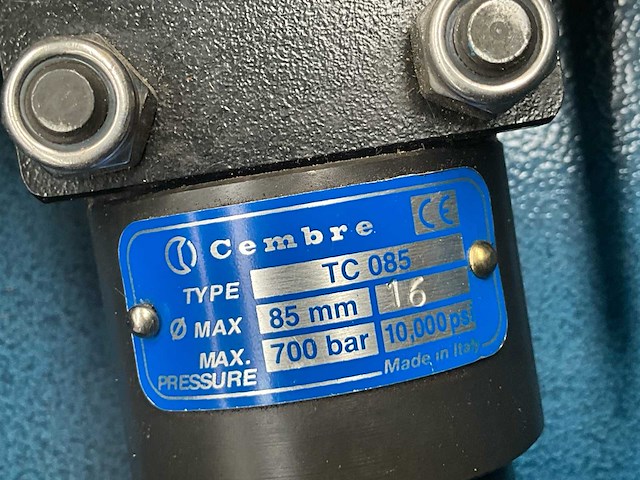 Cembre tc 085 hydraulische kabelschaar - afbeelding 2 van  2