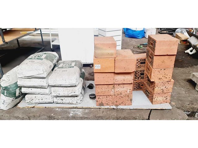 Cement 7x25kg en 18 snelbouwstenen - afbeelding 2 van  6