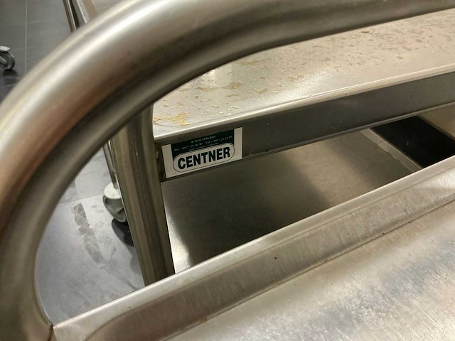 Centner rvs serveerwagen (2x) - afbeelding 4 van  4
