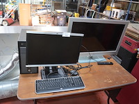 Centrale eenheid hp prodeck 400g1 mt , monitor hp la2205wg, toetsenbord en muis, flatscreen jvc lt32ha45u (4) - afbeelding 1 van  11