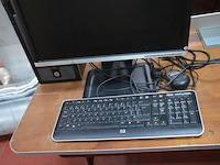 Centrale eenheid hp prodeck 400g1 mt , monitor hp la2205wg, toetsenbord en muis, flatscreen jvc lt32ha45u (4) - afbeelding 7 van  11