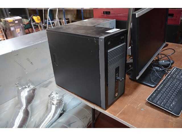 Centrale eenheid hp prodeck 400g1 mt , monitor hp la2205wg, toetsenbord en muis, flatscreen jvc lt32ha45u (4) - afbeelding 10 van  11