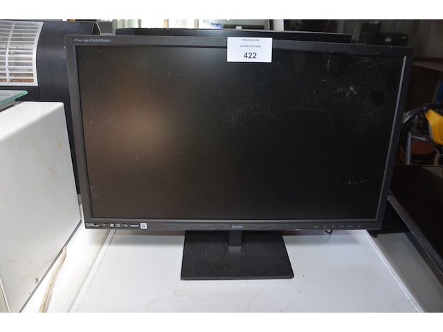 Centrale eenheid, monitor iilyama e2483hsu, microgolfoven sharp, personenweegschaal, elektrische verwarming - afbeelding 2 van  8
