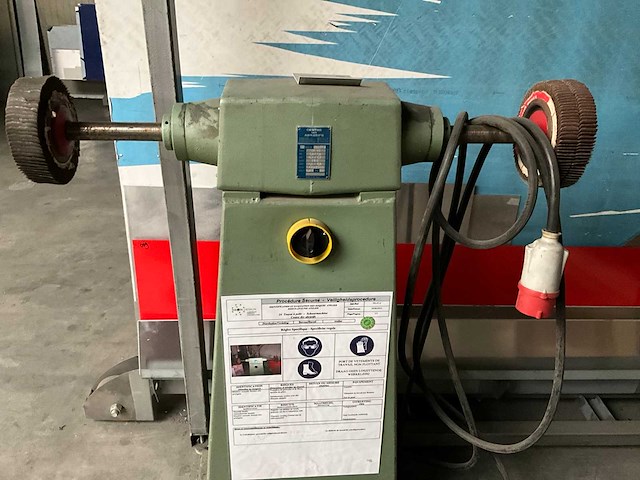 Centre des abrasifs dp15 schijfschuurmachine - afbeelding 1 van  8