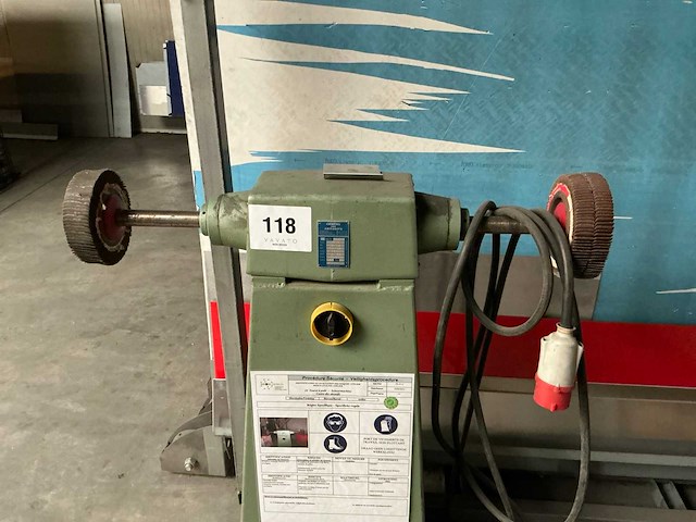 Centre des abrasifs dp15 schijfschuurmachine - afbeelding 5 van  8