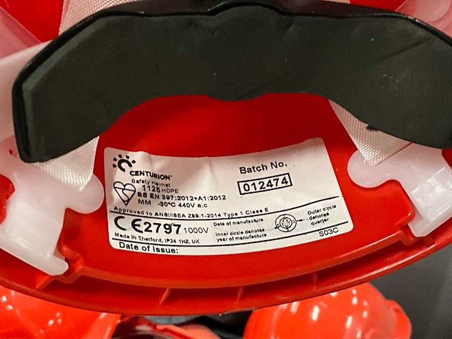 Centurion veiligheidshelm (40x) - afbeelding 3 van  4