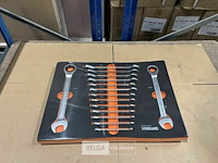 Centurius 15 pcs ratchet combination wrench tool set - afbeelding 2 van  3