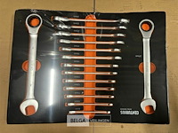 Centurius 15 pcs ratchet combination wrench tool set - afbeelding 3 van  3
