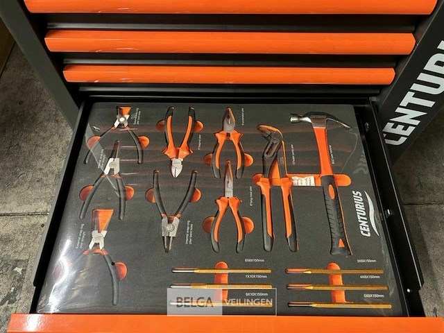 Centurius 7 drawers cabinet with side door - afbeelding 9 van  18