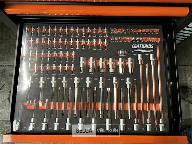 Centurius 7 drawers cabinet with side door - afbeelding 11 van  18