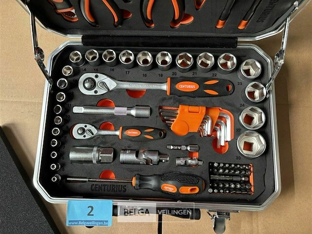 Centurius 80 pcs tool set - afbeelding 4 van  4