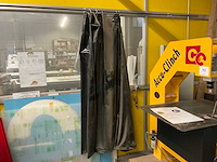 Cepro lasscherm op rail (2x) - afbeelding 1 van  3