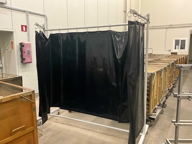 Cepro verrijdbaar 3-delig lasscherm - afbeelding 6 van  9