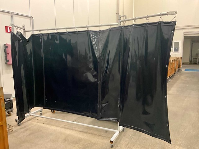 Cepro verrijdbaar 3-delig lasscherm - afbeelding 7 van  9