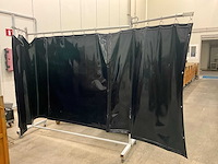 Cepro verrijdbaar 3-delig lasscherm - afbeelding 7 van  9