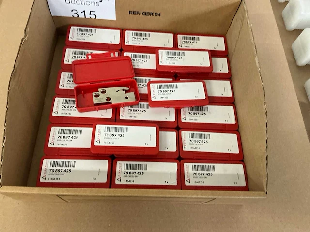 Ceratizit gleuf/afsteekcassette (100x) - afbeelding 4 van  5