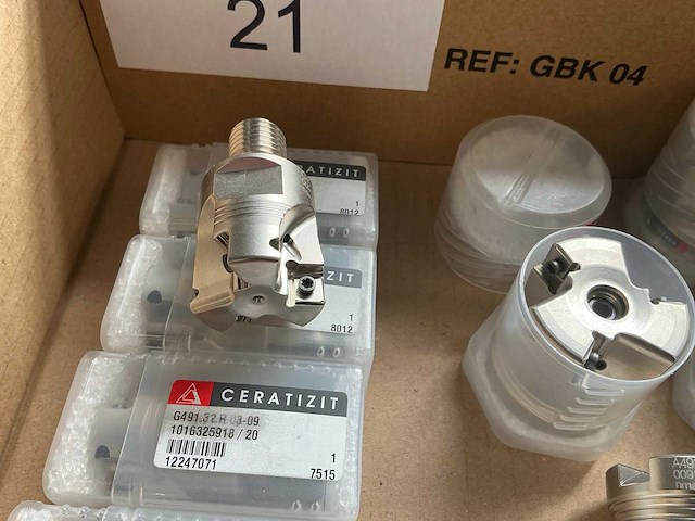 Ceratizit wisselplaatfrees (18x) - afbeelding 3 van  5