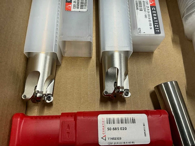 Ceratizit wisselplaatfrees met ronde wisselplaten (16x) - afbeelding 6 van  6