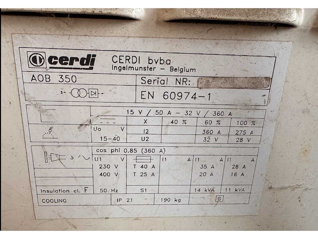 Cerdi cerdi lasmachine - afbeelding 4 van  4