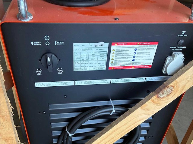 Cerdi glt 403 industriële mma/tig lift lasmachine (dc inverter) - afbeelding 3 van  10