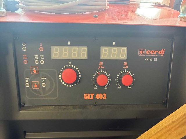 Cerdi glt 403 industriële mma/tig lift lasmachine (dc inverter) - afbeelding 7 van  10