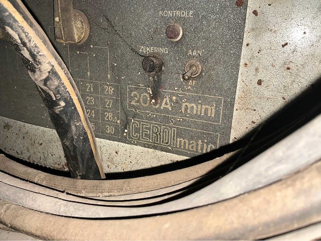 Cerdimatic 200a mini mig lasapparaat - afbeelding 2 van  11