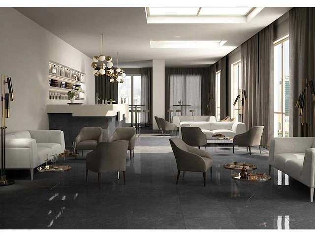 Cerdisa archistone darkstone mat 60x60 cm tegel 34,56 m² - afbeelding 1 van  7