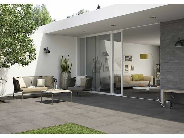 Cerdisa archistone grafite lappato 60x60 cm tegel 69,12 m² - afbeelding 7 van  7