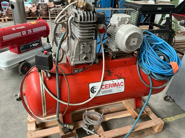 Cermac c5006 luchtcompressor - afbeelding 2 van  4