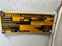 Certuss - 1994 - junior 100 kg/h - stoomgenerator - afbeelding 10 van  10