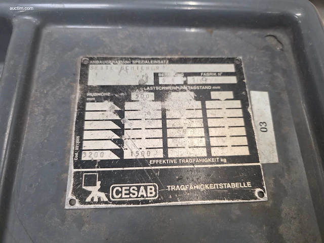Cesab blitz 315 heftruck 1998 - afbeelding 10 van  23