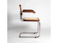 Cesca-stoel met walnoothouten armleuning - afbeelding 4 van  9