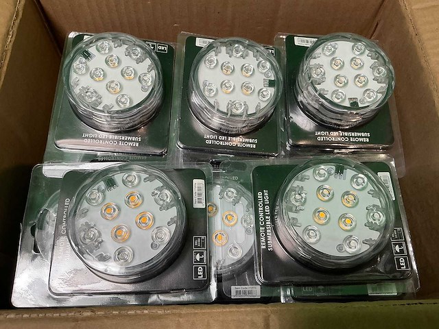 C.f. - 772996 - led kleur vloerlamp met afstandsbediening (23x) - afbeelding 1 van  4