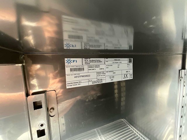 Cfi tp80c-d3e koelkast - afbeelding 6 van  6