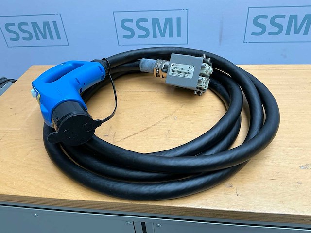 Chademo - 125a 6ml cube - dc snellaadkabelassemblage voor elektrische voertuigen - afbeelding 2 van  10
