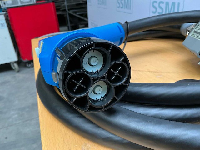Chademo - 125a 6ml cube - dc snellaadkabelassemblage voor elektrische voertuigen - afbeelding 3 van  10