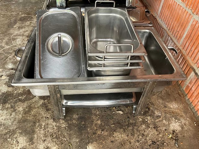 Chafing dish (4x) - afbeelding 5 van  5