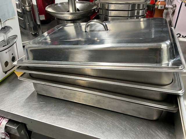Chafing dish (6x) - afbeelding 5 van  8