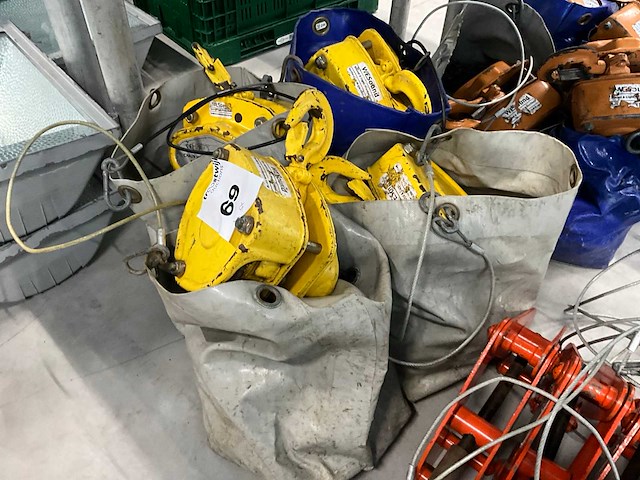 Chain hoist kettingtakel manueel (4x) - afbeelding 1 van  2