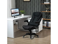 Chaise de bureau relaxant réglable en hauteur ergonomique pivotant 360° - afbeelding 2 van  8