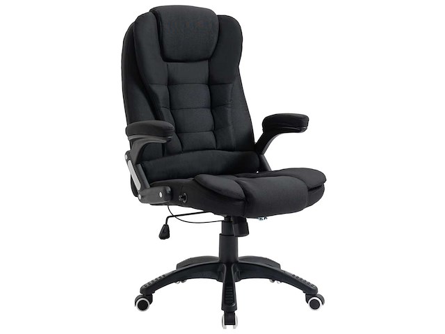 Chaise de bureau relaxant réglable en hauteur ergonomique pivotant 360° - afbeelding 3 van  8