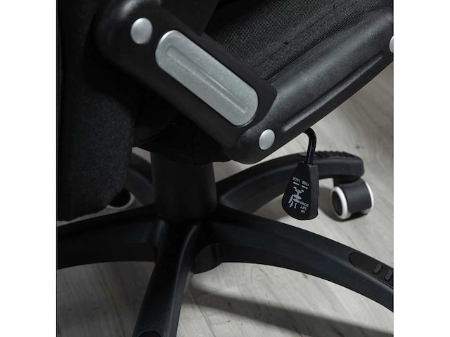 Chaise de bureau relaxant réglable en hauteur ergonomique pivotant 360° - afbeelding 5 van  8