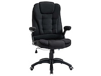 Chaise de bureau relaxant réglable en hauteur ergonomique pivotant 360° - afbeelding 6 van  8