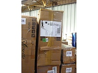 Chaise de bureau relaxant réglable en hauteur ergonomique pivotant 360° - afbeelding 8 van  8