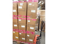 Chaise de salle à manger rembourrée - taupe et or (x6) - afbeelding 2 van  10