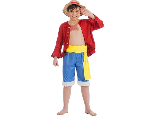 Chaks one piece kostuum ruffy - afbeelding 1 van  2